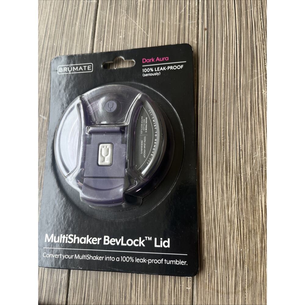 NEW BRUMATE MultiShaker BevLock Lid 100% Leakproof Dark Aura - Picture 2 of 4